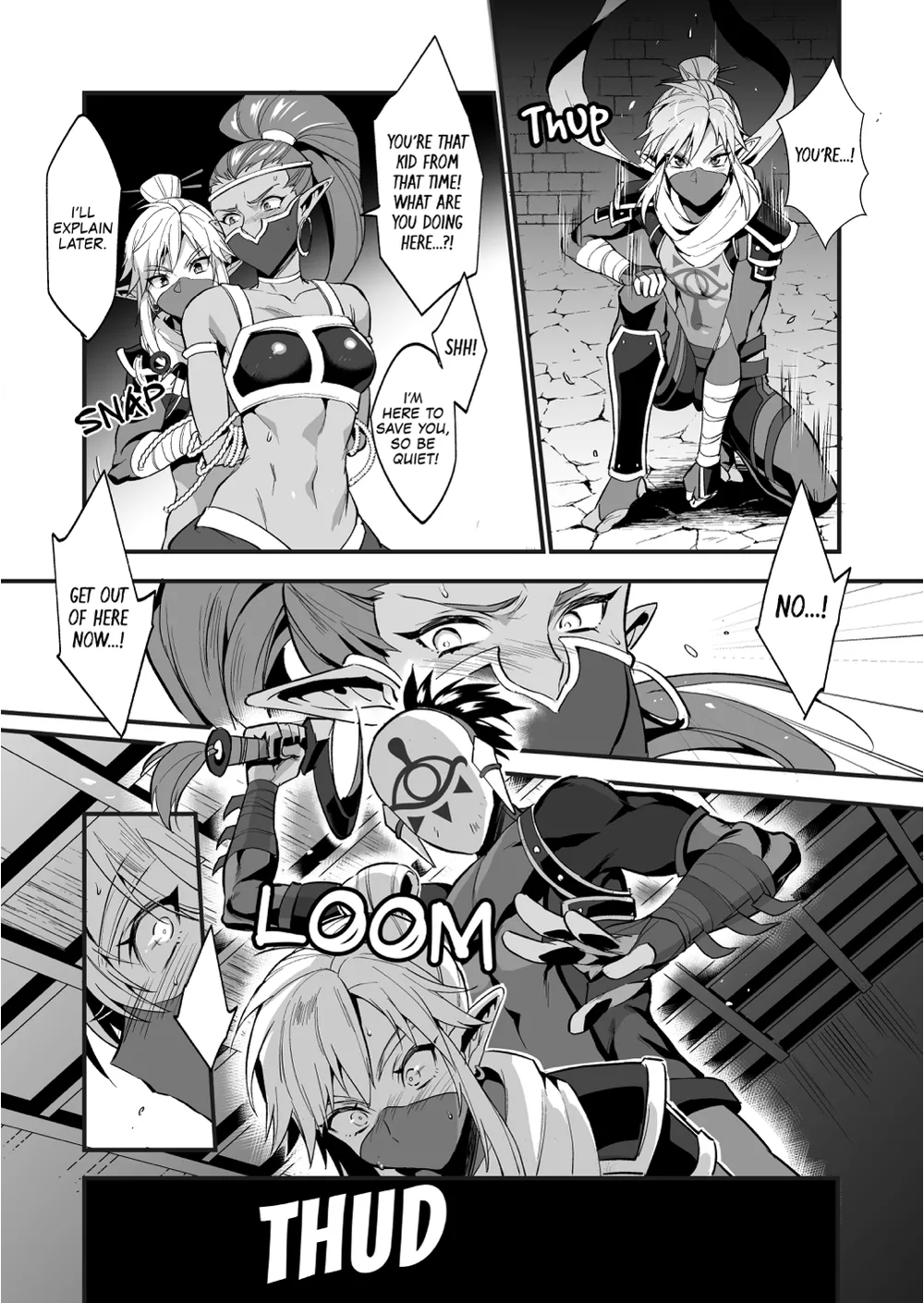 Eiketsu Ninja Gaiden ~Haiboku Hen~ The Legend of Zelda dj Chapter 1 - page 5