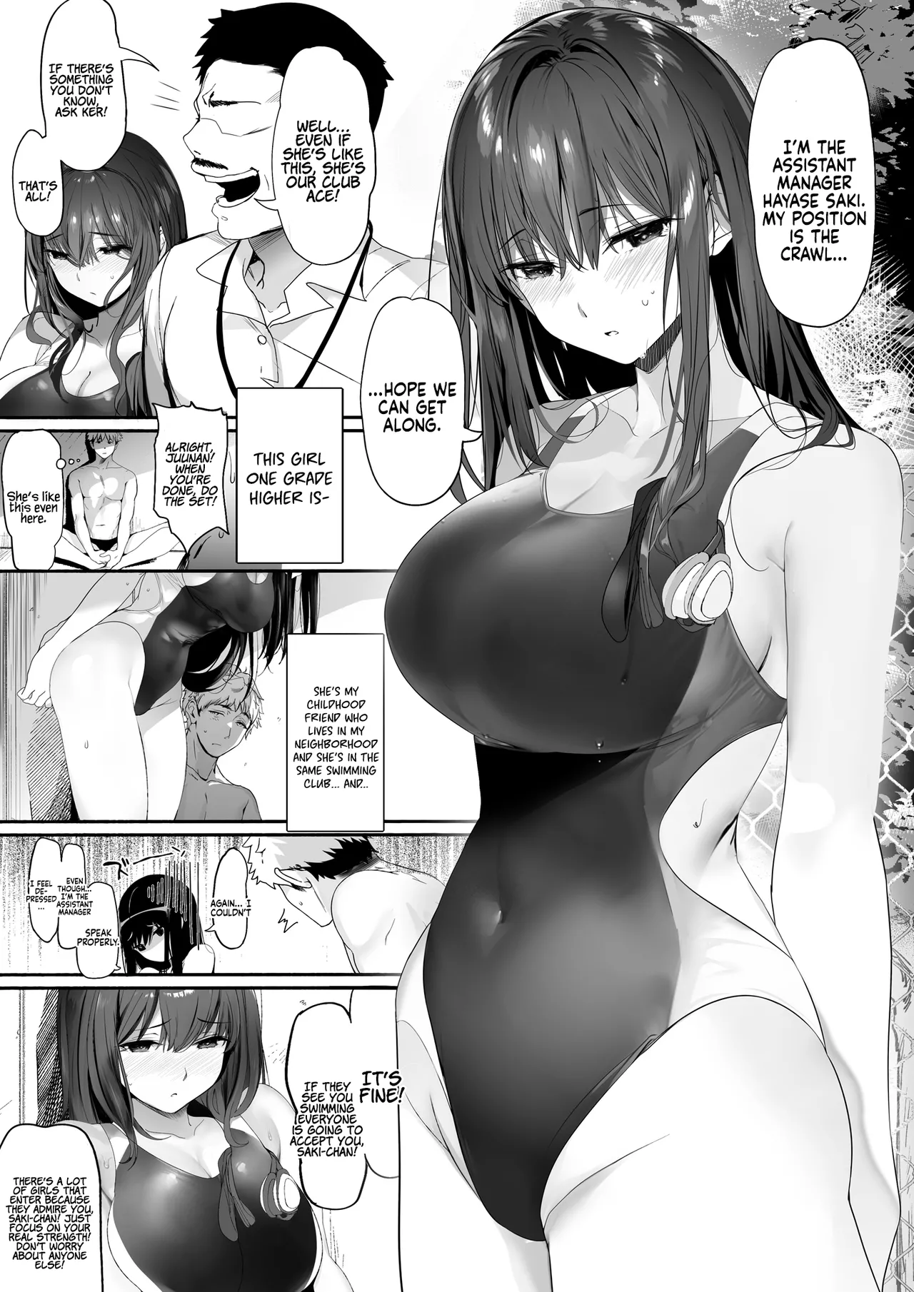 Suieibu no Seisokei Osananajimi ga DQN ni Moteasobareru Ichibushijuu Chapter 1 - page 5