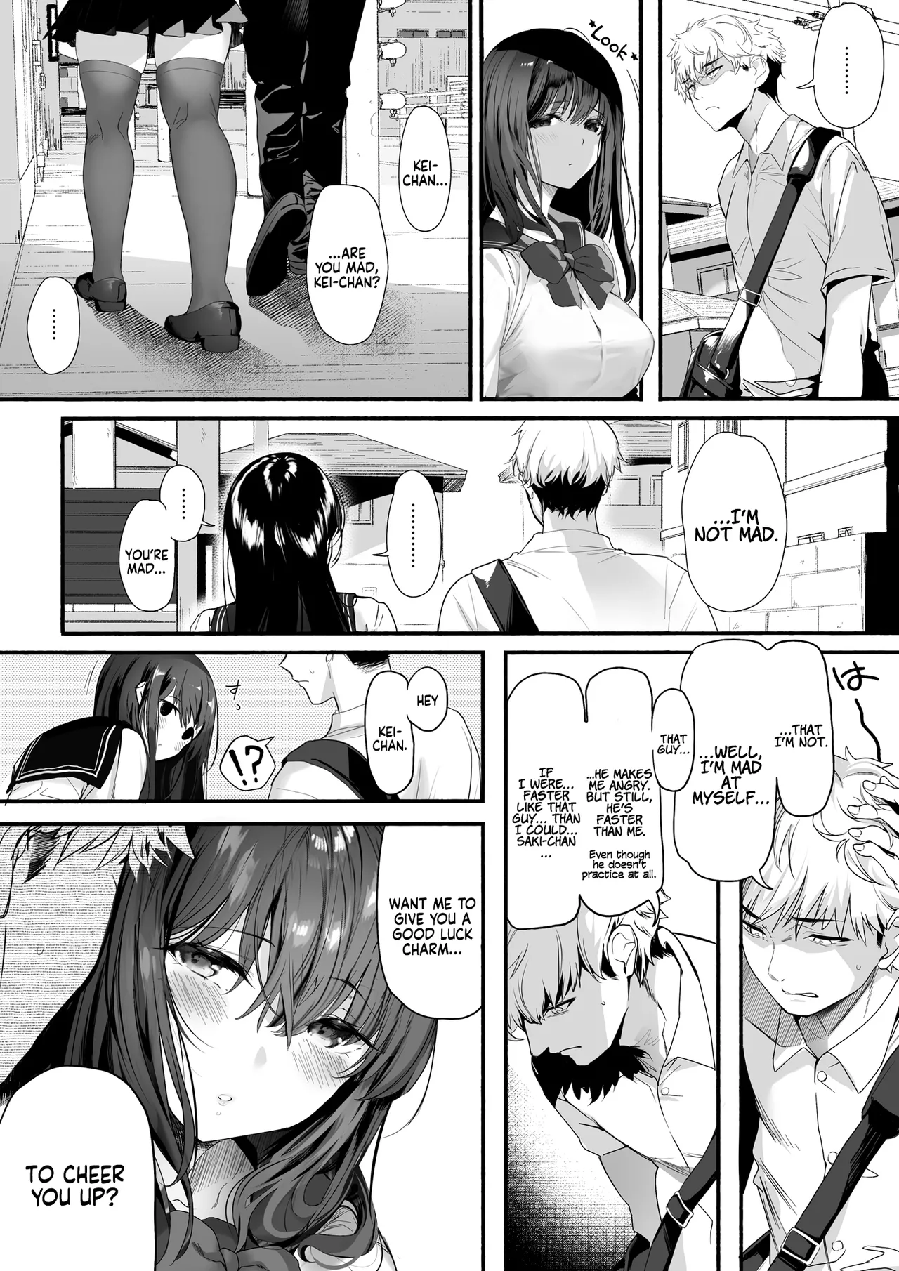Suieibu no Seisokei Osananajimi ga DQN ni Moteasobareru Ichibushijuu Chapter 1 - page 9