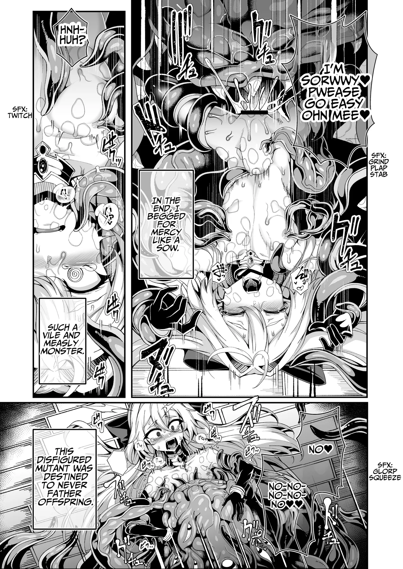 Llyeg in the Prison of Seminal Servitude ~Death Wish of Abominable and Masturbatory Sex~ Chapter 1 - page 16