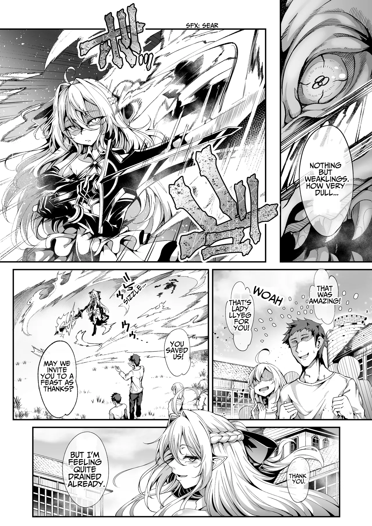 Llyeg in the Prison of Seminal Servitude ~Death Wish of Abominable and Masturbatory Sex~ Chapter 1 - page 2