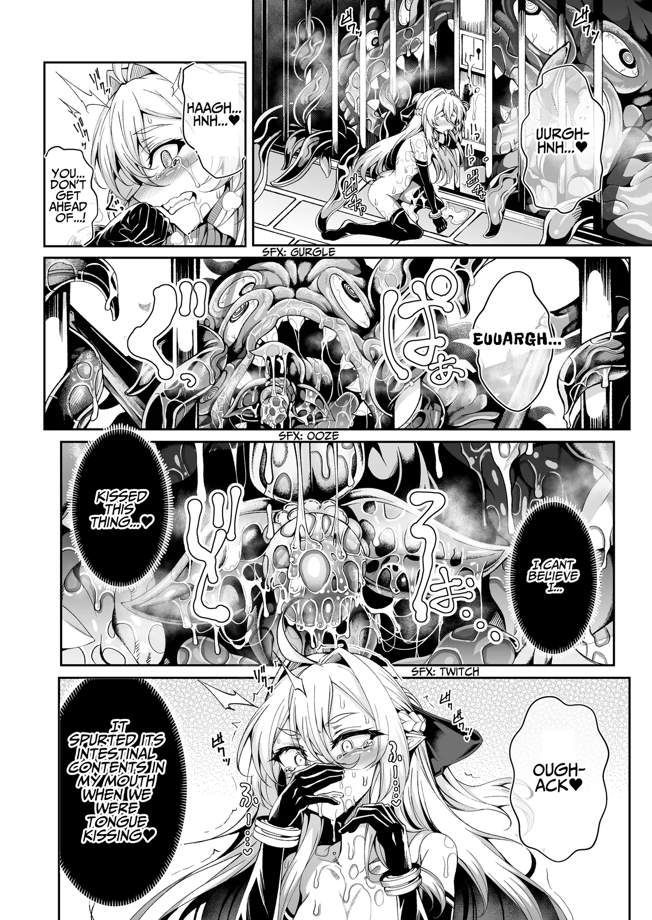 Llyeg in the Prison of Seminal Servitude ~Death Wish of Abominable and Masturbatory Sex~ Chapter 1 - page 9