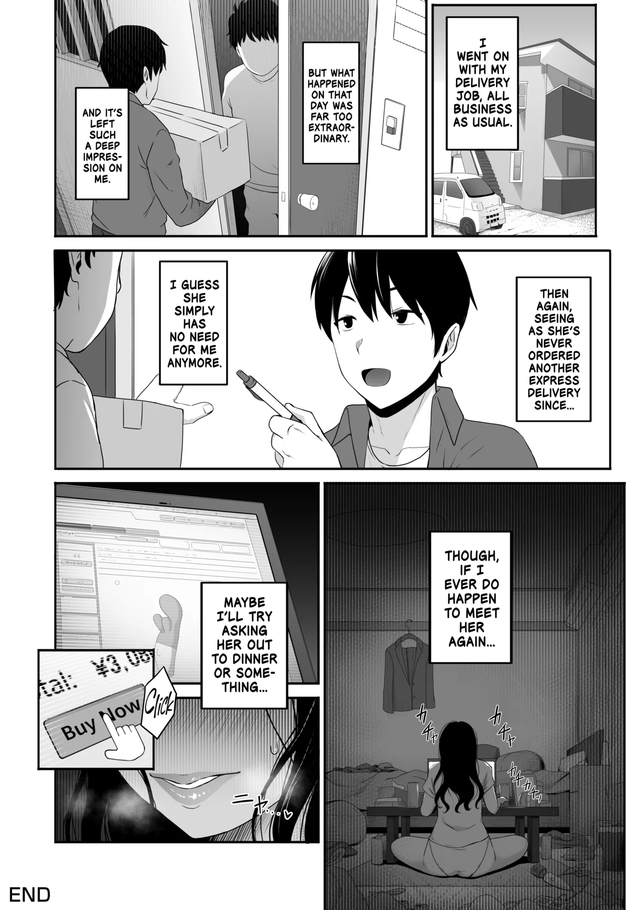 Takuhai-kun ga Yarareta! ~Hatsujou Onee-san ga Neratteita Otodokemono wa Oredeshita~ Chapter 1 - page 27