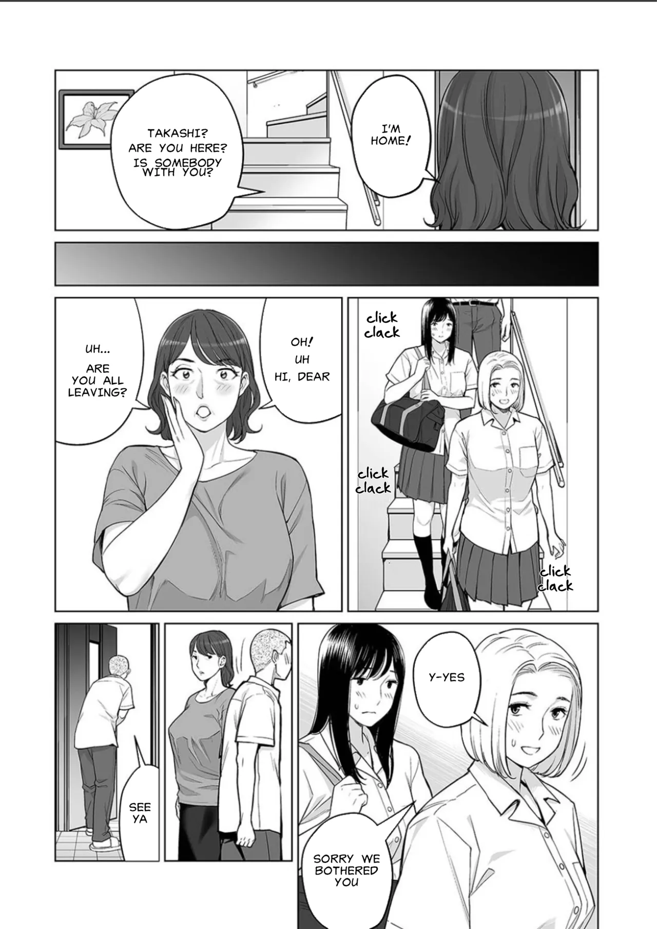 Takashi's Mom Is Also A Dirty Slut Chapter 1 - page 3