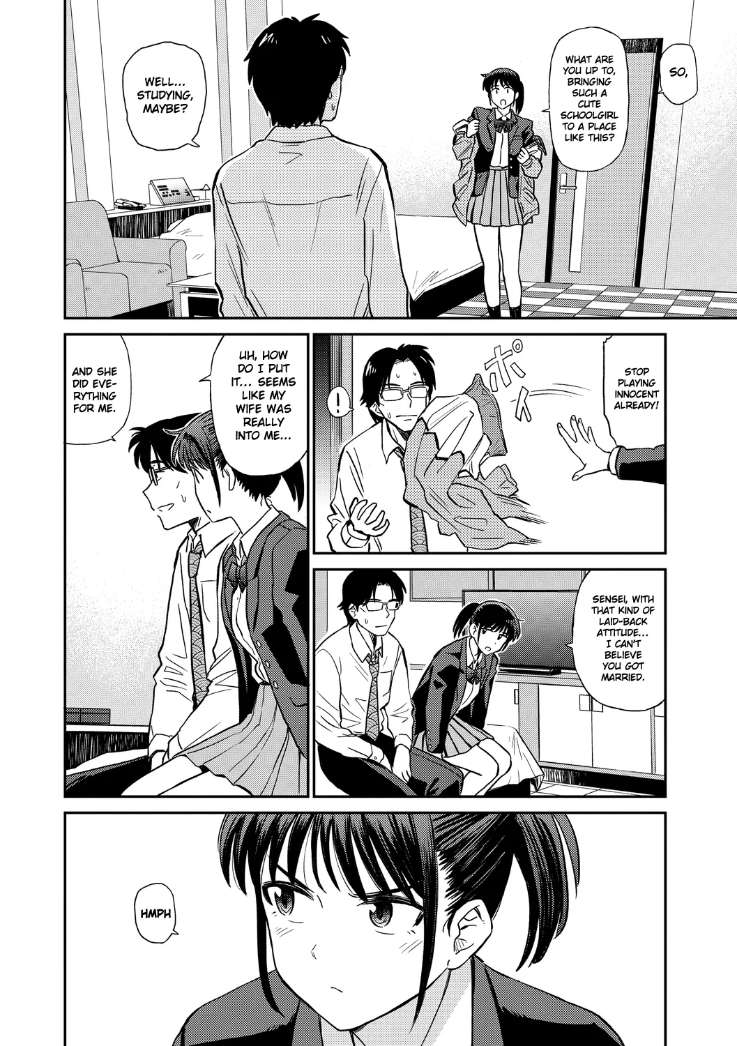 Satoko and Sensei Chapter 1 - page 3