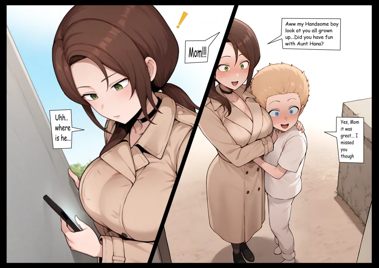 Kokujin No Tenkousei - Auntie's Intervention II - AI Generated Chapter 1 - page 2