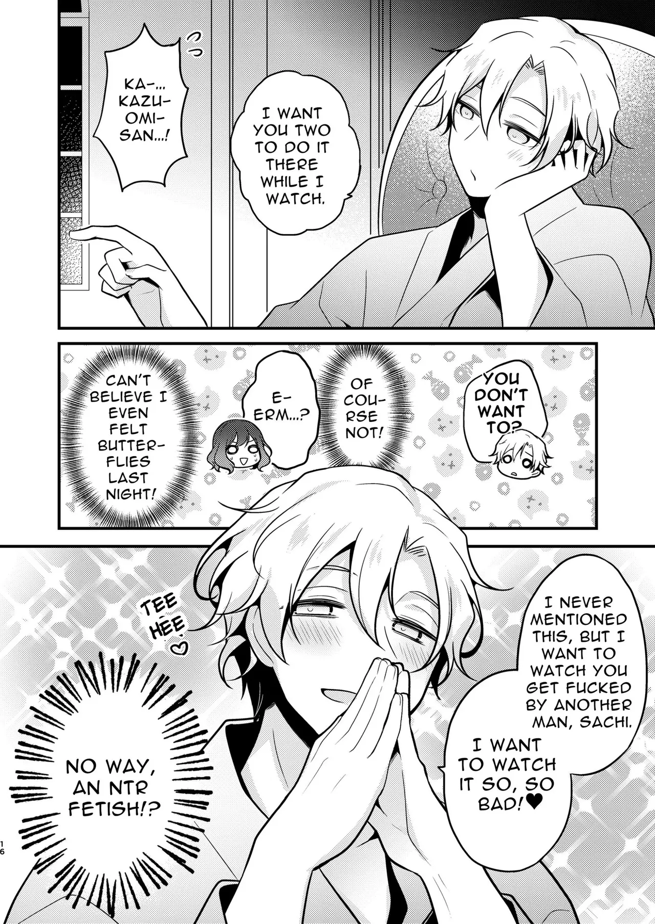 Tensei-saki no Fiancé wa NTR Zokusei Mochi deshita Chapter 1 - page 16