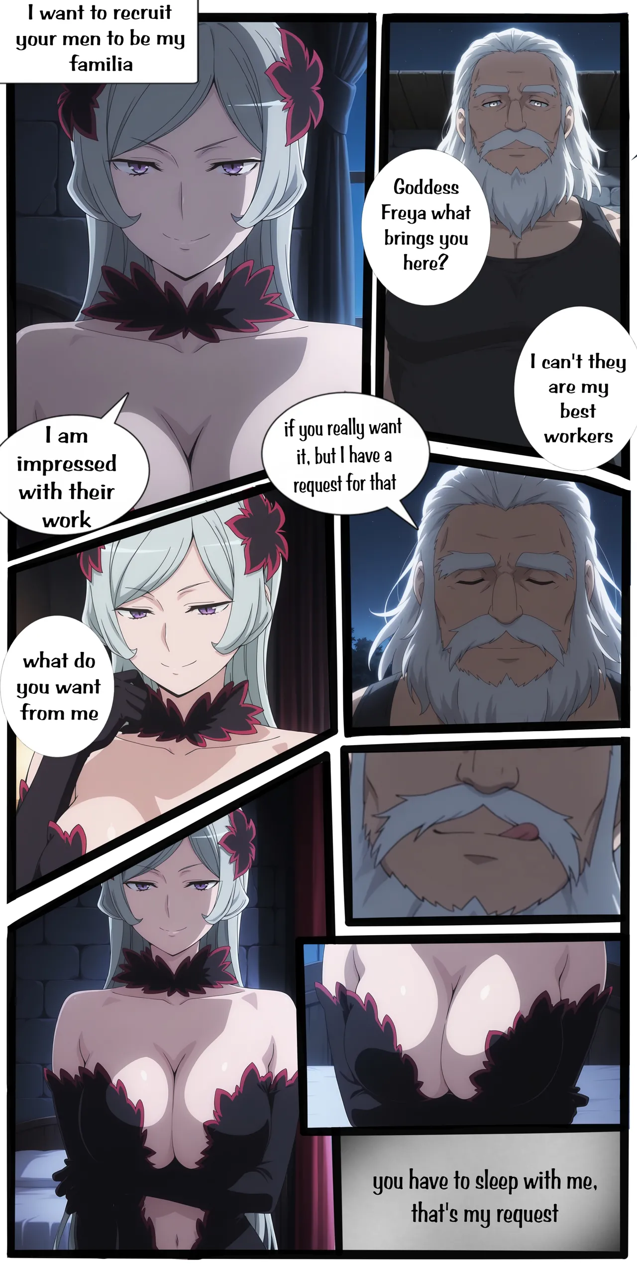 - Doujin H-Freya and Dwarf - Chapter 1 - page 1