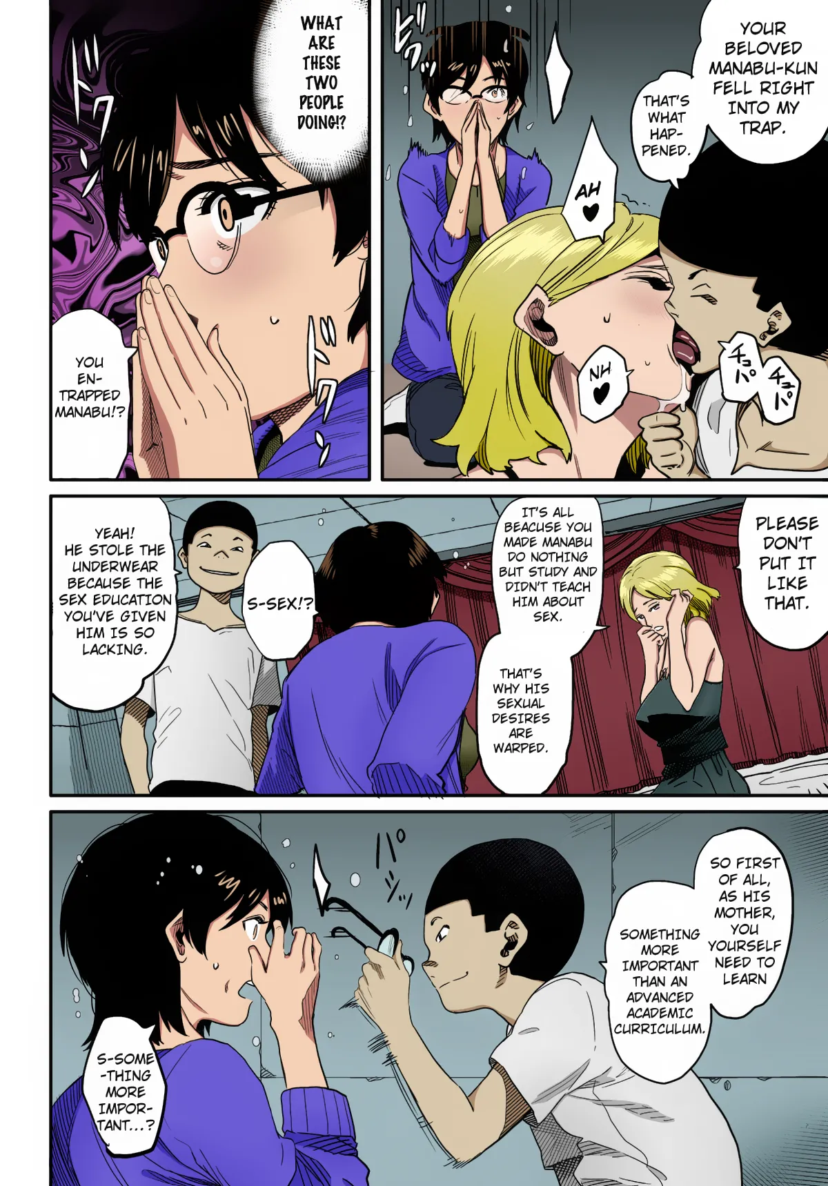 Hahaoya Shikkaku Elite Oyako no M Buta Netorare Tenraku Jinsei Chapter 1 - page 28