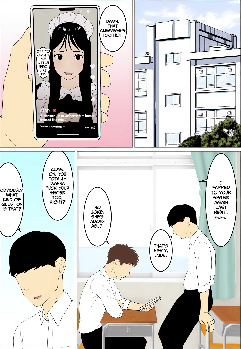 Muchimuchi JK Influencer no Ane toka Yaritai ni Kimatteru Chapter 1 - page 4