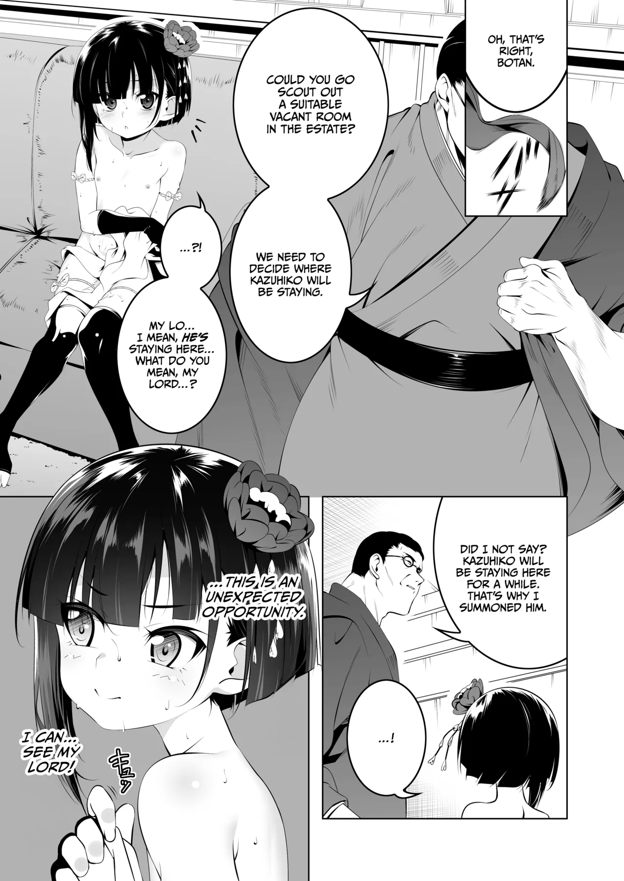 Koushoku no Chuugi Kunoichi Botan Ni Chapter 1 - page 40