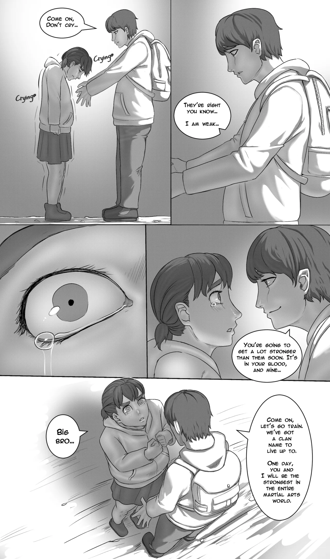 Fighter Class Siblings Chapter 1 - page 4