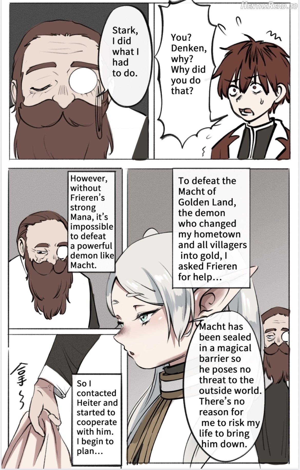 Yamiochi no Frieren 03 Chapter 1 - page 7