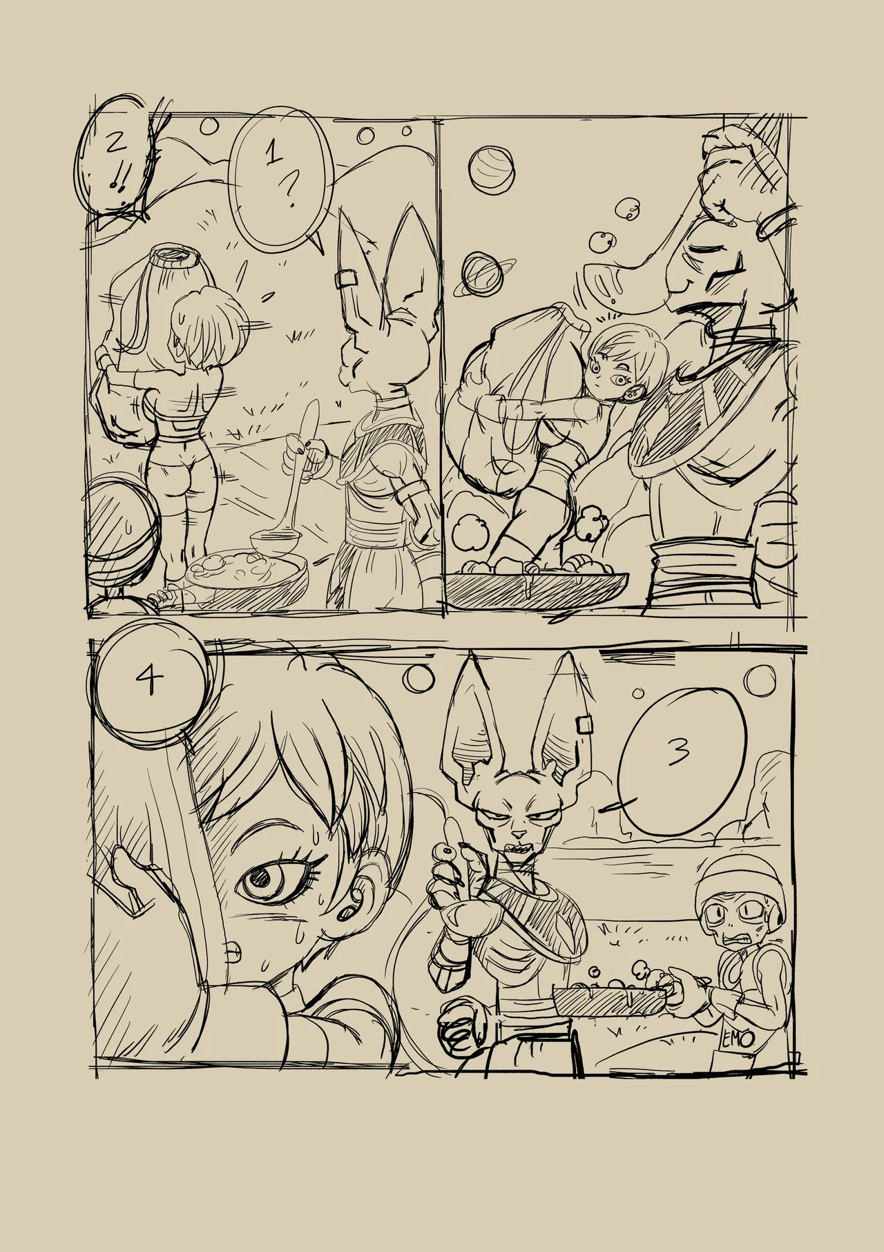 No one can go against Beerus! Chapter 1 - page 40
