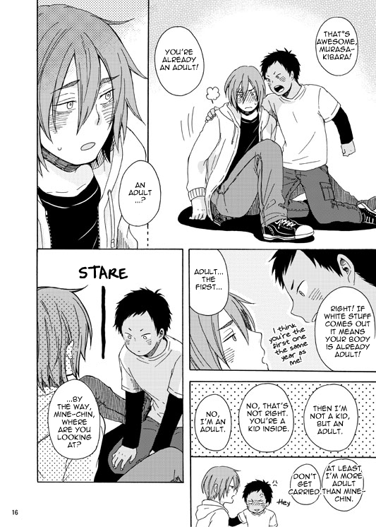 Kuroko no Basuke dj – Himitsu no Ana no Naka Chapter 1 - page 16