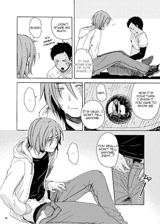 Kuroko no Basuke dj – Himitsu no Ana no Naka Chapter 1 - page 18