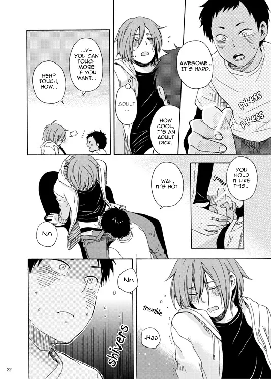 Kuroko no Basuke dj – Himitsu no Ana no Naka Chapter 1 - page 22