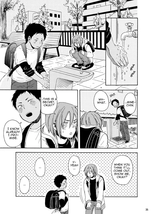 Kuroko no Basuke dj – Himitsu no Ana no Naka Chapter 1 - page 35