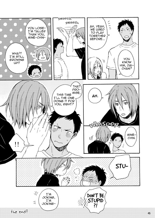 Kuroko no Basuke dj – Himitsu no Ana no Naka Chapter 1 - page 44