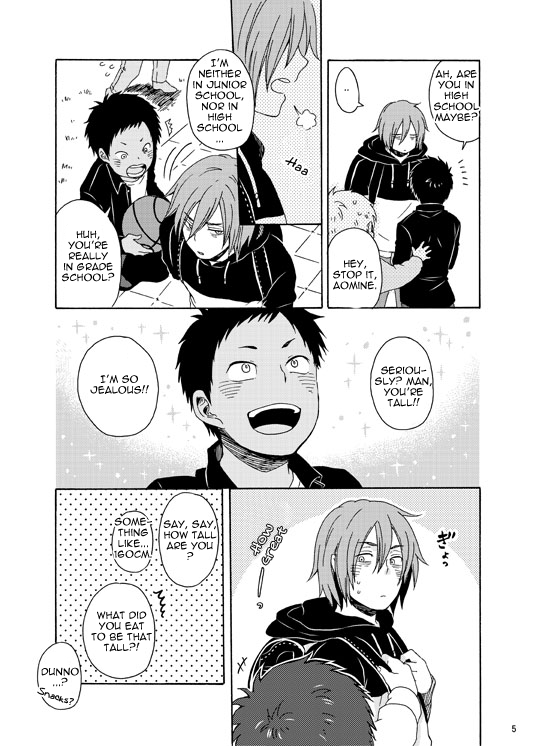Kuroko no Basuke dj – Himitsu no Ana no Naka Chapter 1 - page 5