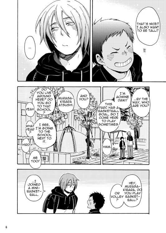 Kuroko no Basuke dj – Himitsu no Ana no Naka Chapter 1 - page 6