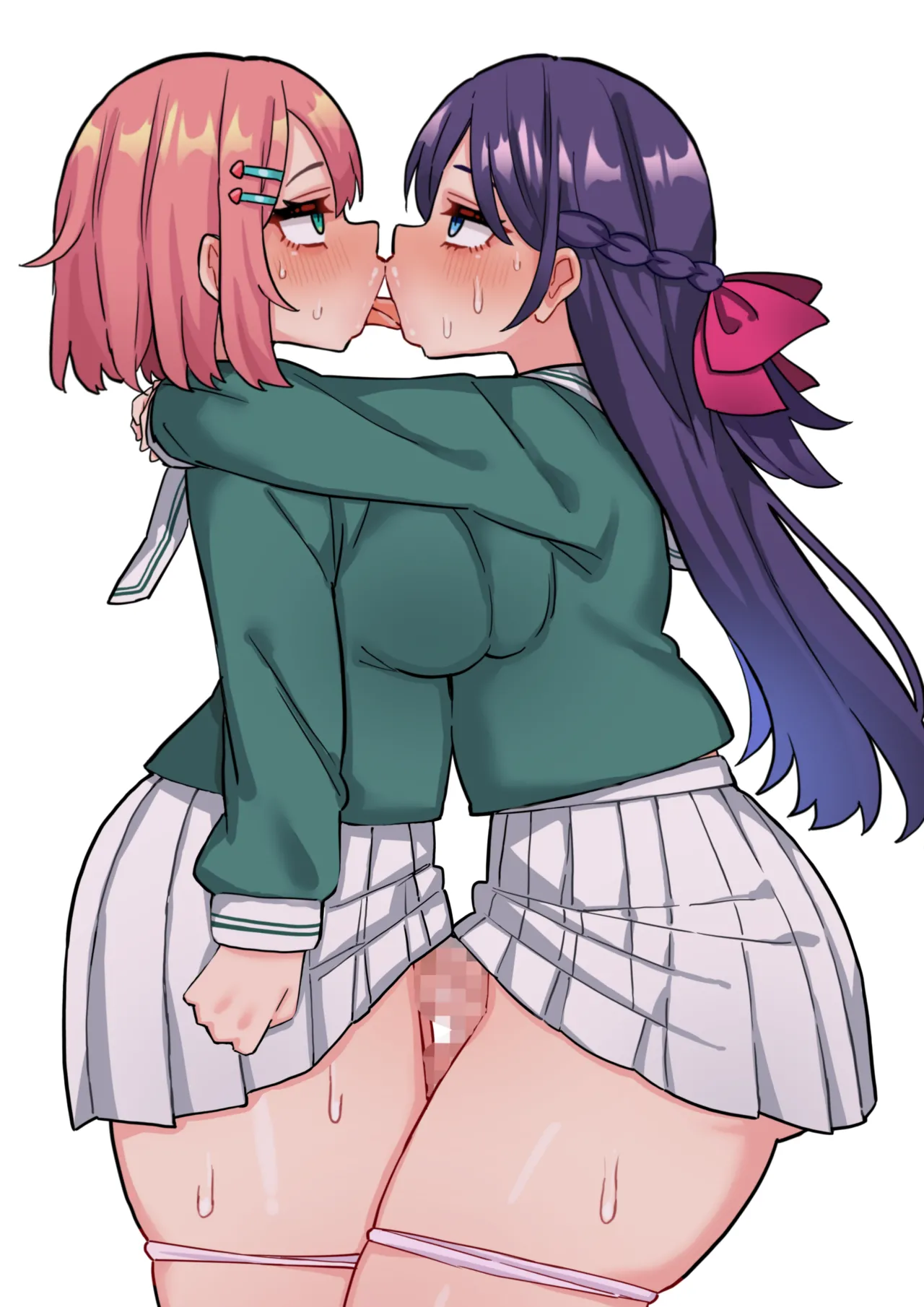 A Story About The Most Pure And Innocent Lesbian Schoolgirl Couple Growing A Dick Chapter 1 - page 2