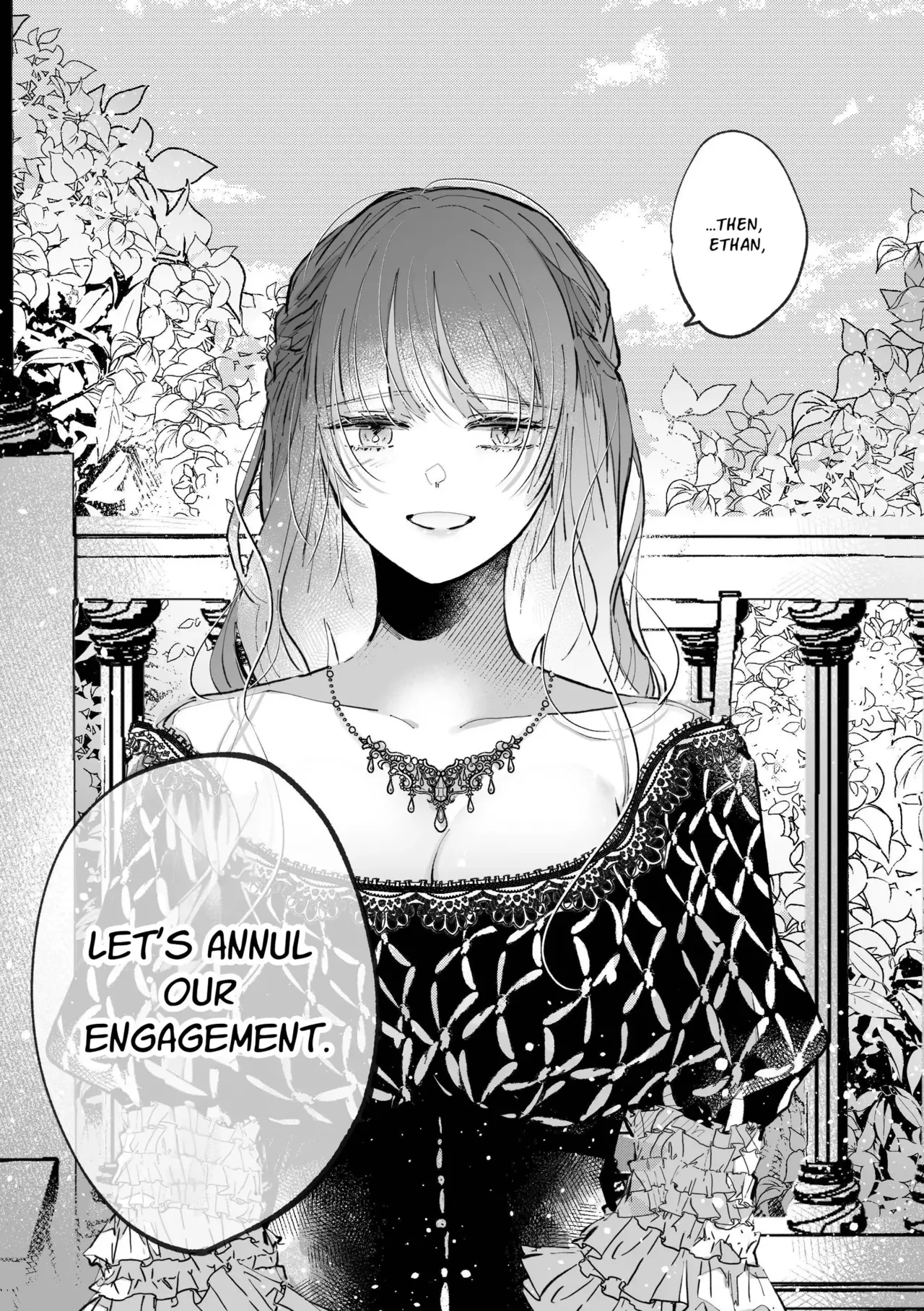 Zense o Omoidashita Akuyaku Reijō wa Fianse no to ai ni Tsukamatta Chapter 1 - page 40