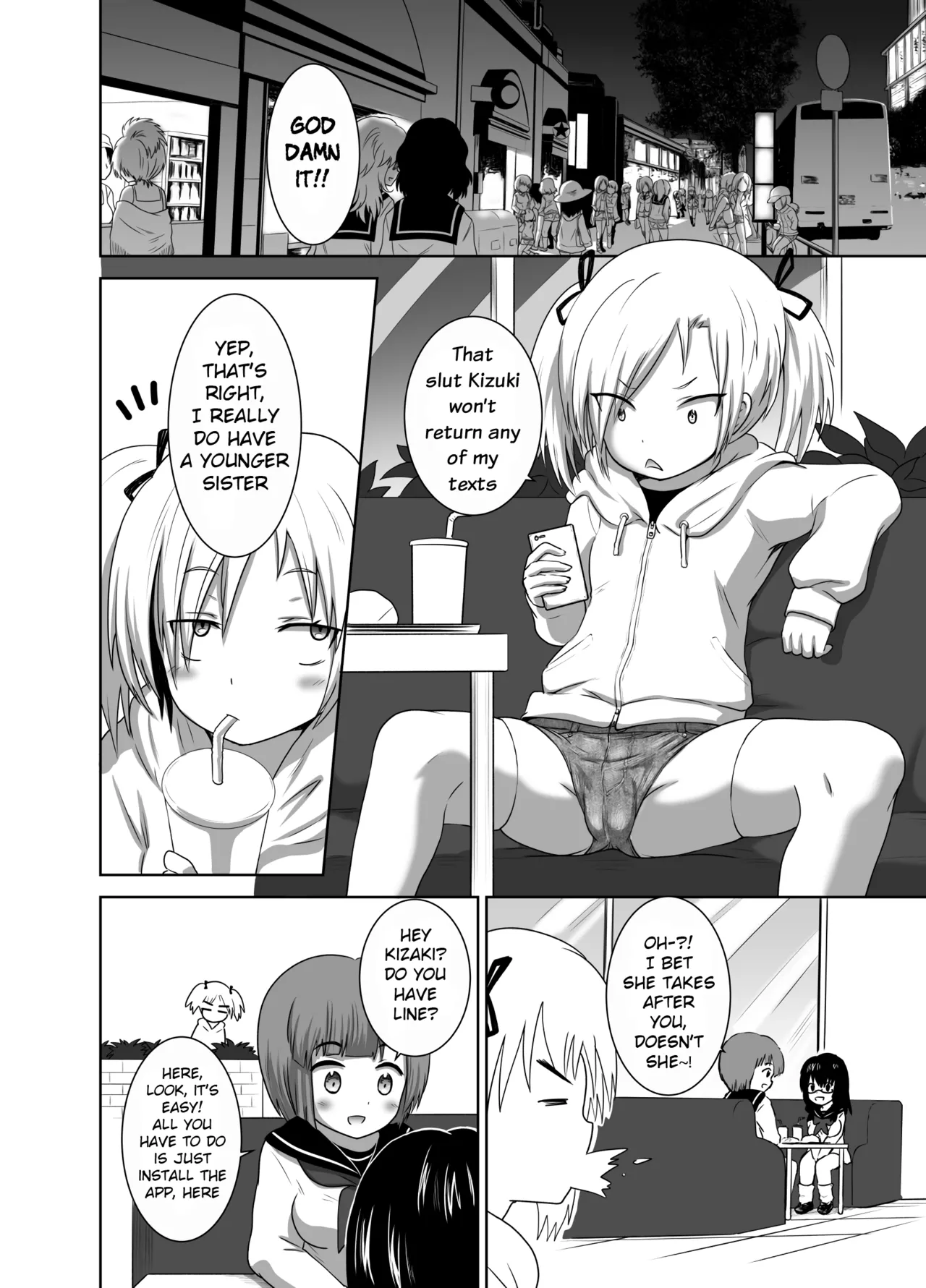 Hot Pants Futanari School Chapter 1 - page 34