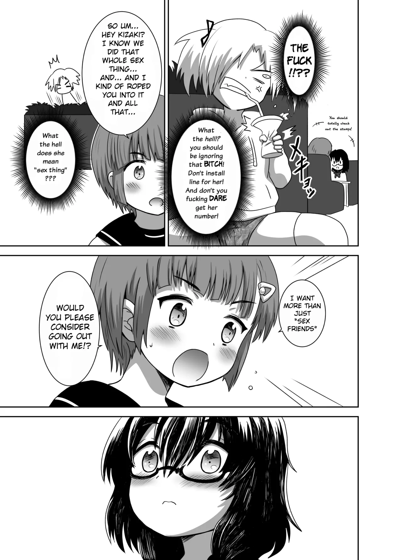 Hot Pants Futanari School Chapter 1 - page 35