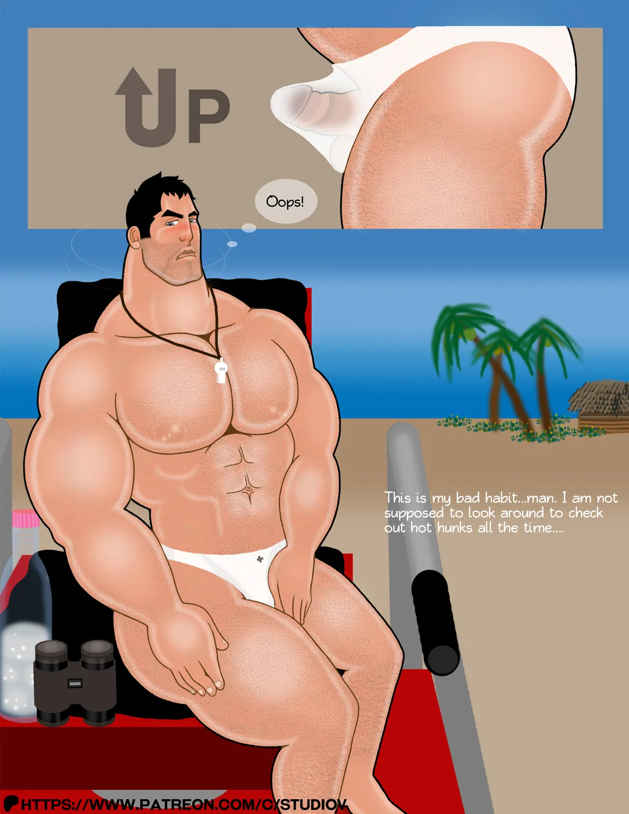 Carlos on the beach EP1 Chapter 1 - page 6