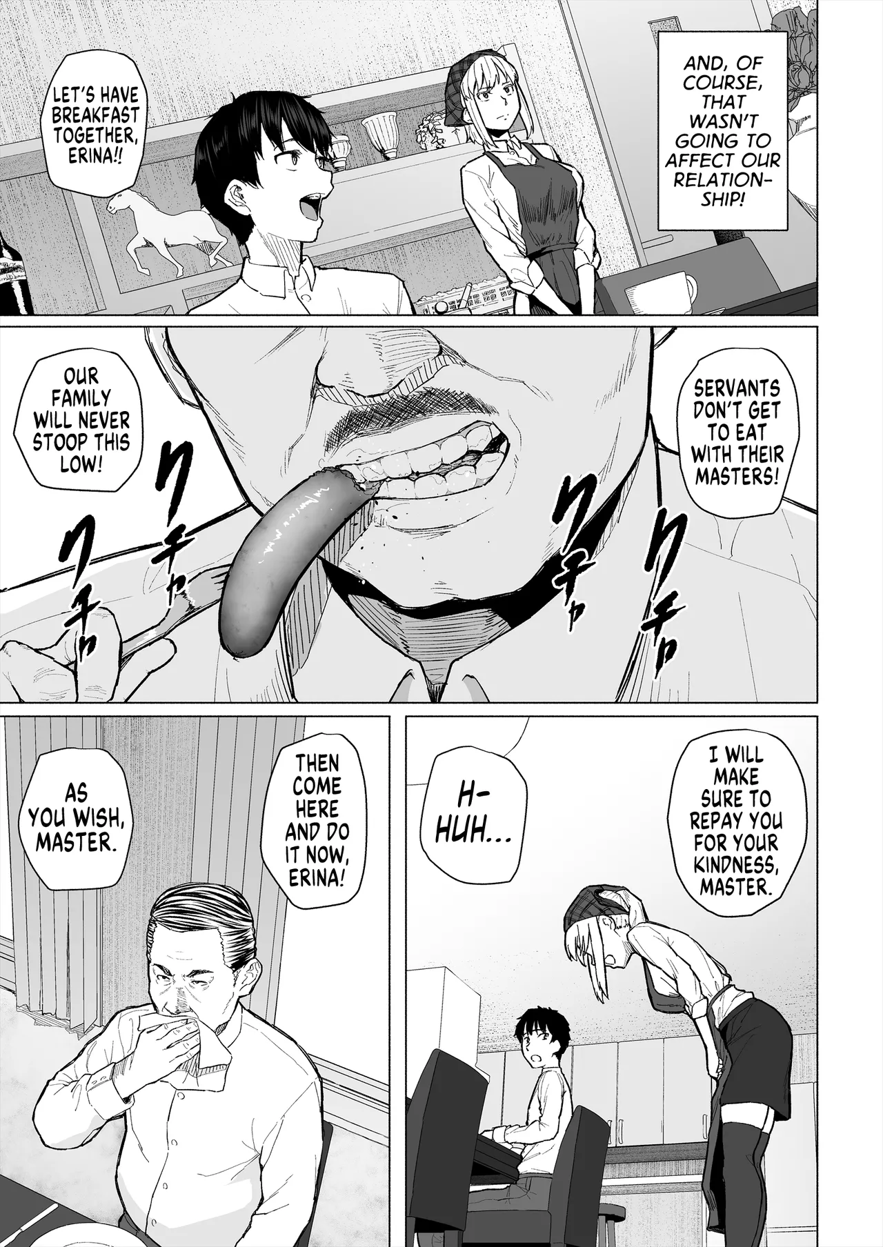 Osananajimi wa Shakkin no Kata toshite Oyaji ni Dakareru Chapter 1 - page 4