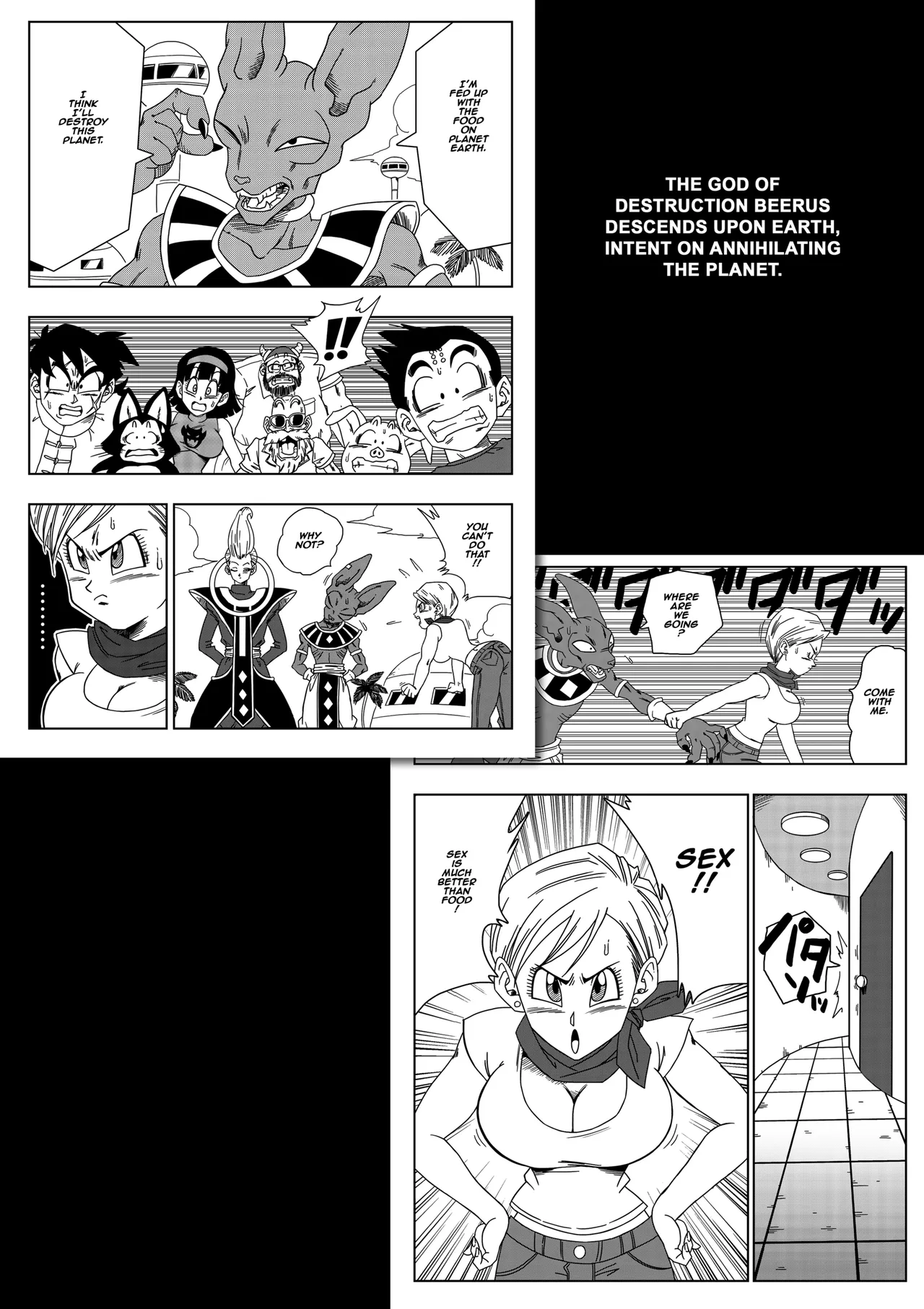 No One Can Go Against Beerus! Chapter 1 - page 2