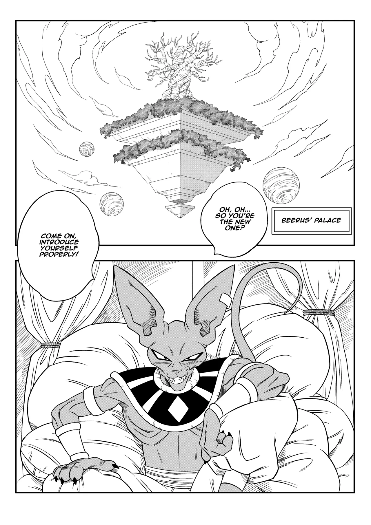 No One Can Go Against Beerus! Chapter 1 - page 8