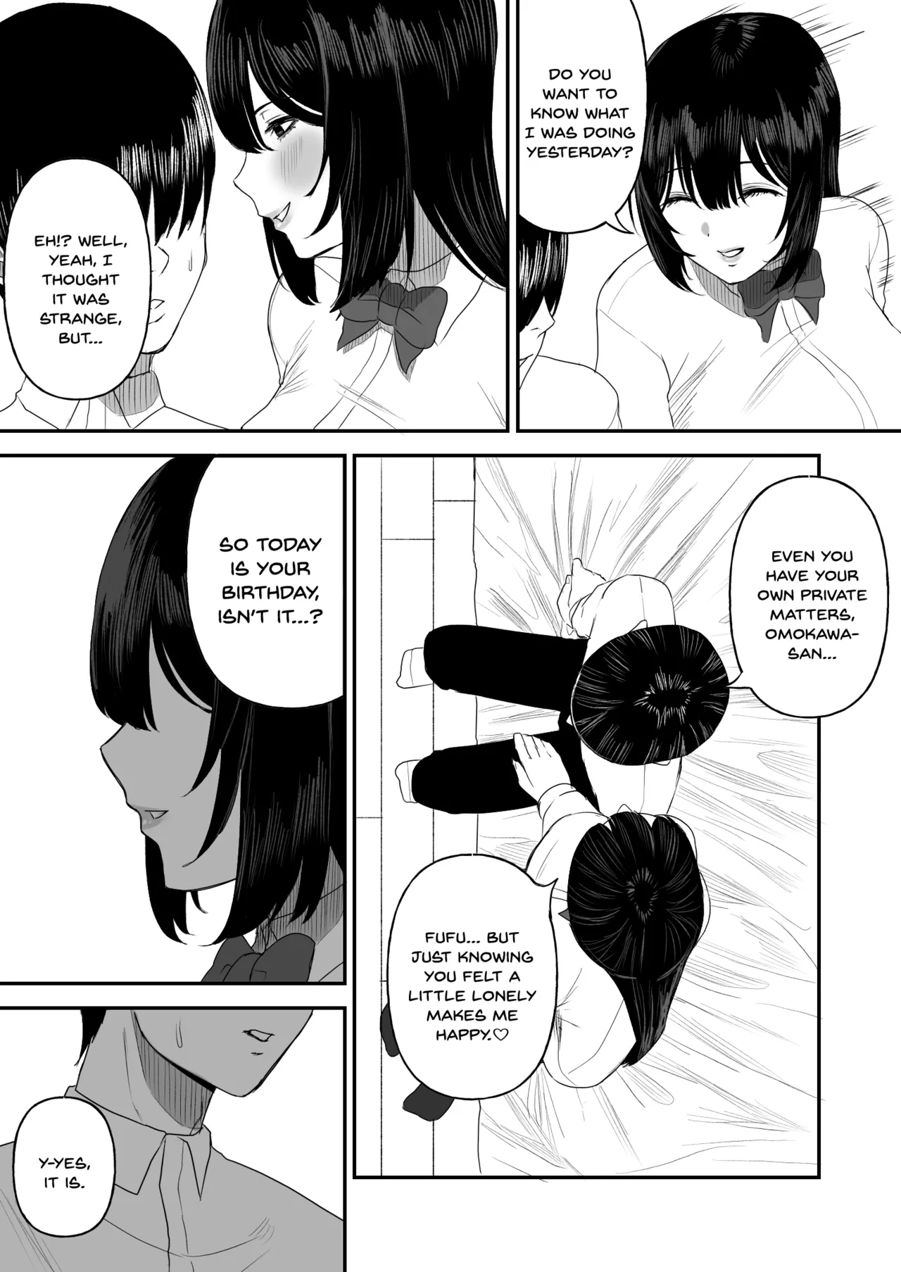 Ai no omoi Kanojo wa boku no Tameni hame tori o Tottekitekureru Chapter 1 - page 12