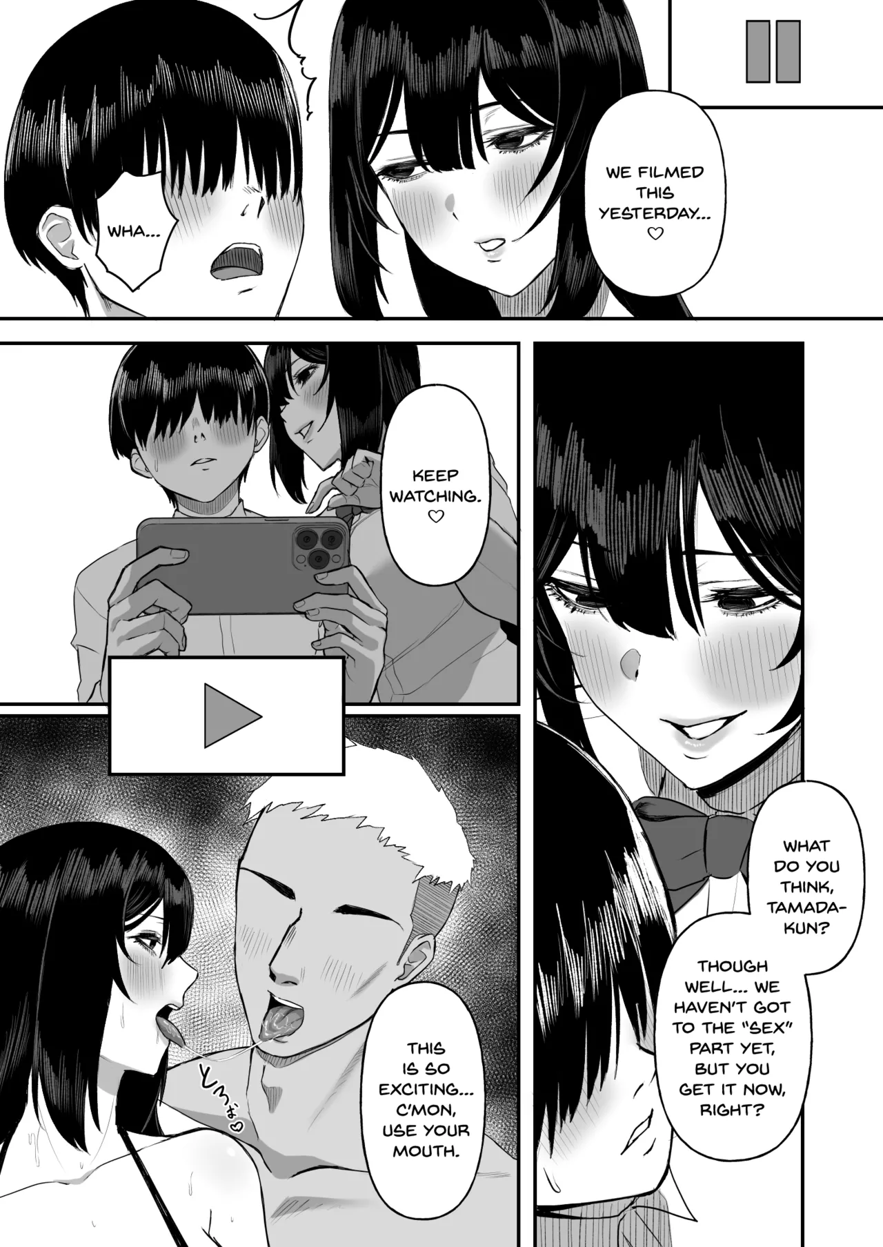 Ai no omoi Kanojo wa boku no Tameni hame tori o Tottekitekureru Chapter 1 - page 18