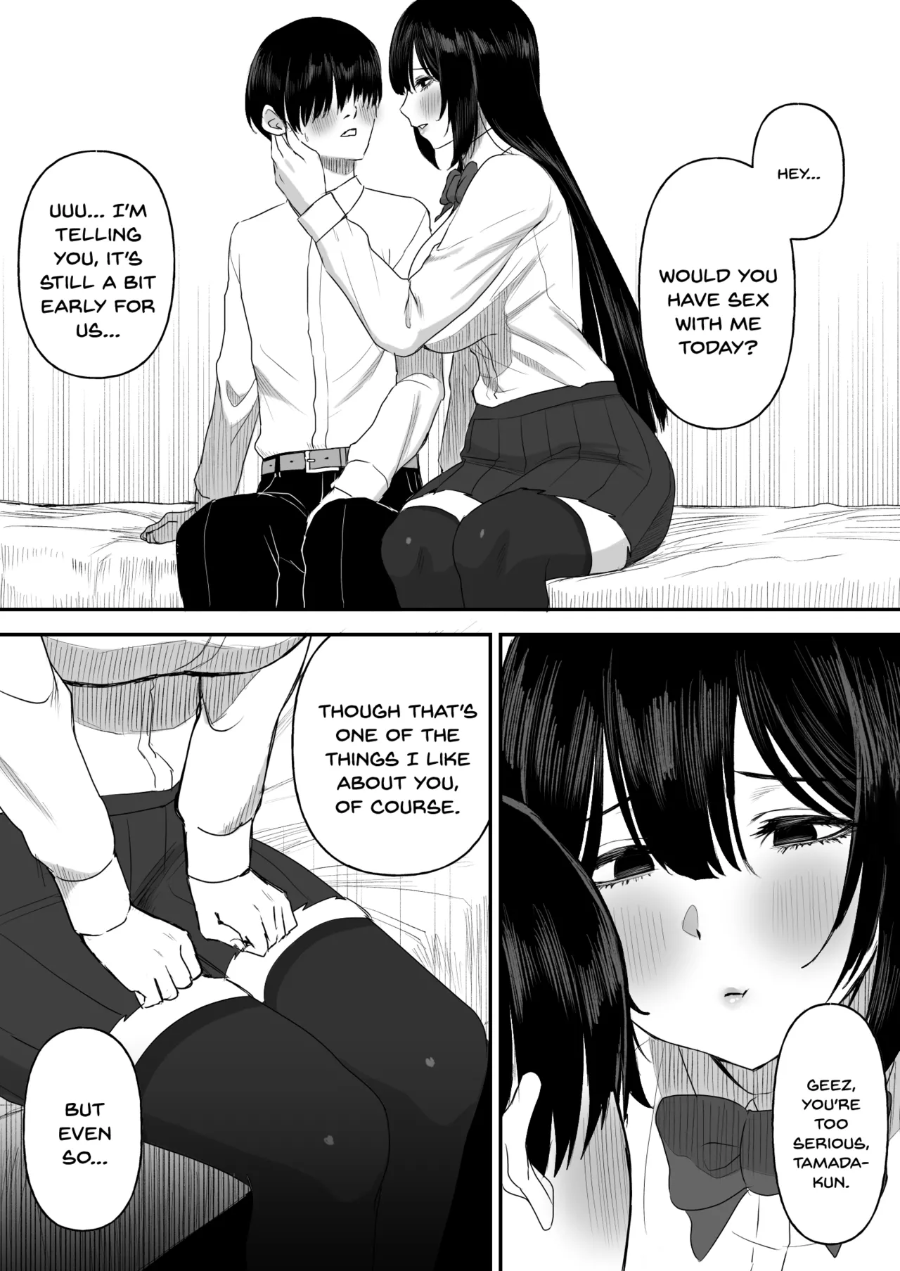 Ai no omoi Kanojo wa boku no Tameni hame tori o Tottekitekureru Chapter 1 - page 6