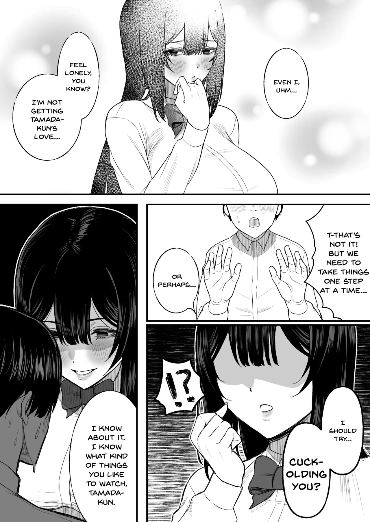 Ai no omoi Kanojo wa boku no Tameni hame tori o Tottekitekureru Chapter 1 - page 7