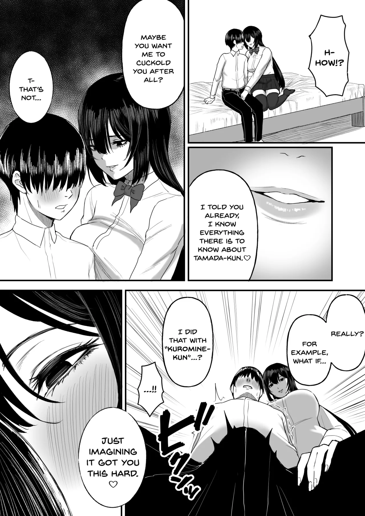Ai no omoi Kanojo wa boku no Tameni hame tori o Tottekitekureru Chapter 1 - page 8