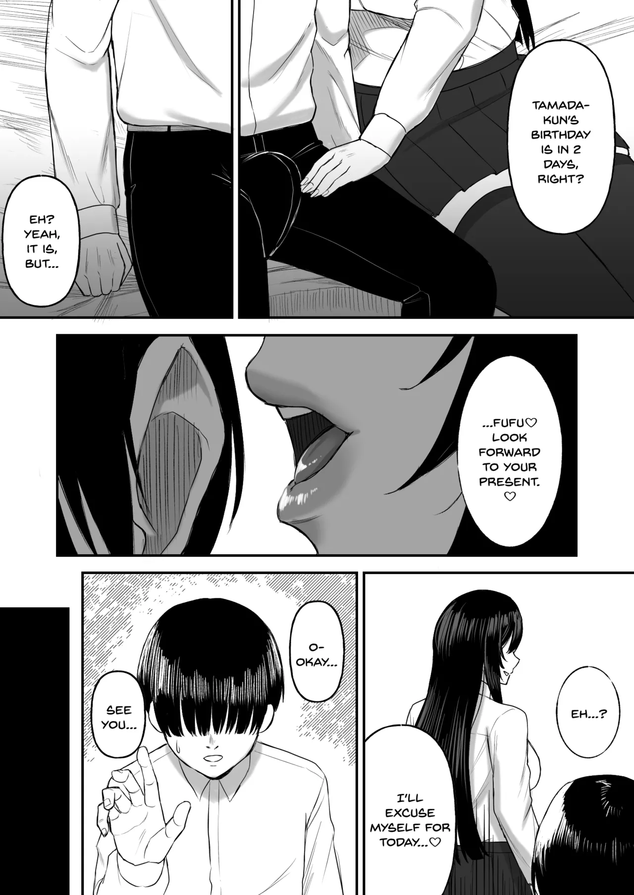 Ai no omoi Kanojo wa boku no Tameni hame tori o Tottekitekureru Chapter 1 - page 9