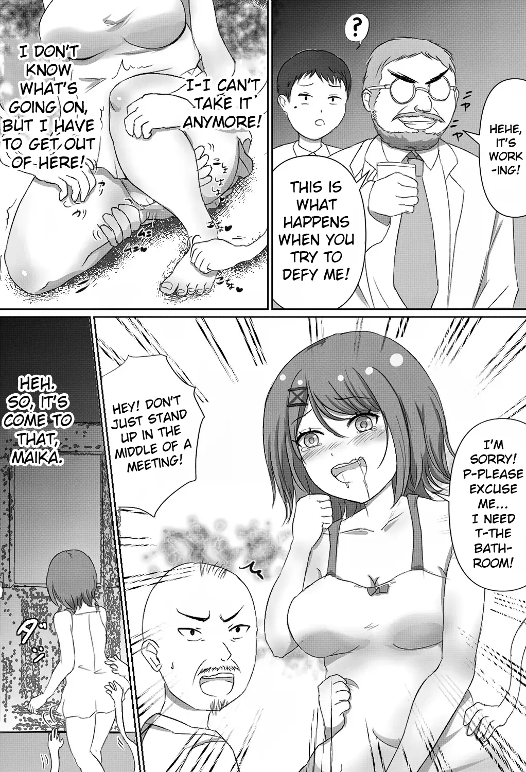 Invisible Tickling Experiment Chapter 1 - page 18