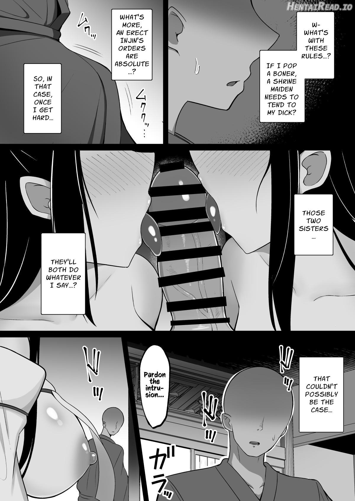 Shrine Maidens of Injin: Mating Ritual With 2 Busty Miko Sisters, Locked in the Lust God's Shrine! Chapter 1 - page 6
