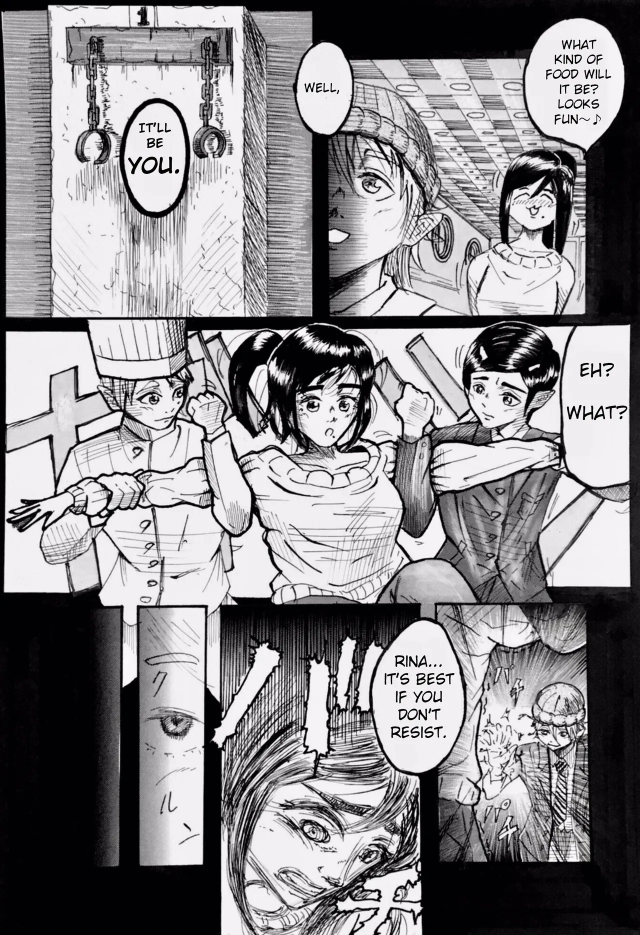 Tonight at That Restraunt... Chapter 1 - page 7