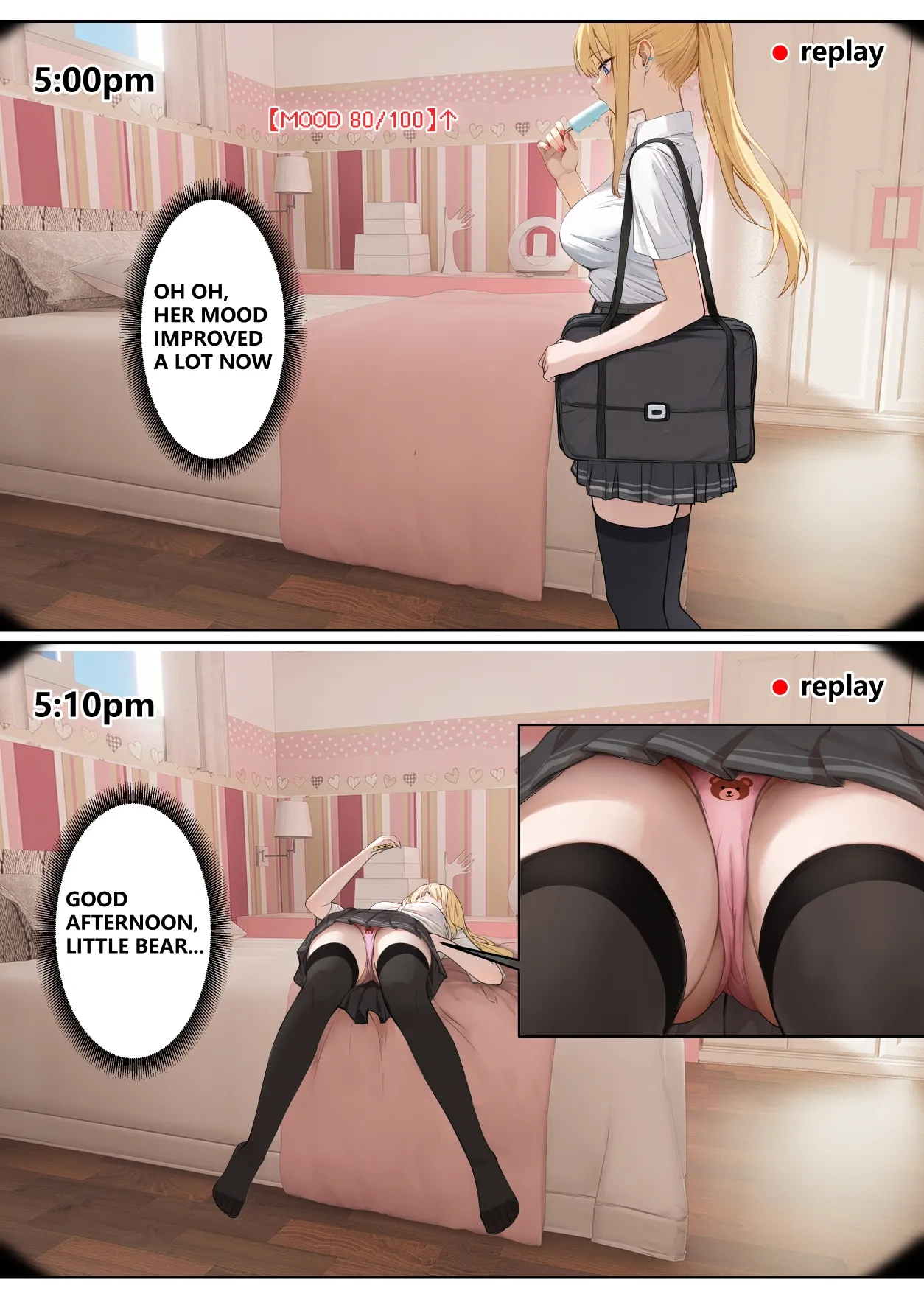 My AR glasses can see various stats about my foster sister?! Chapter 1 - page 102