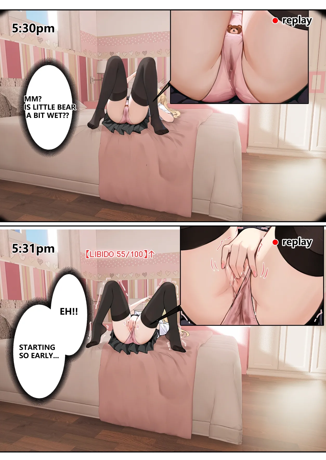 My AR glasses can see various stats about my foster sister?! Chapter 1 - page 103