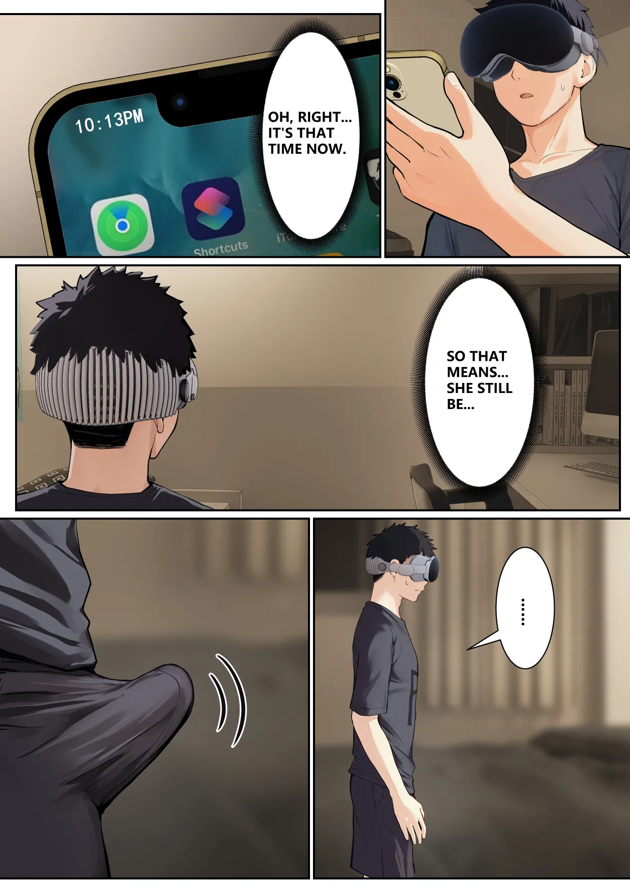 My AR glasses can see various stats about my foster sister?! Chapter 1 - page 110