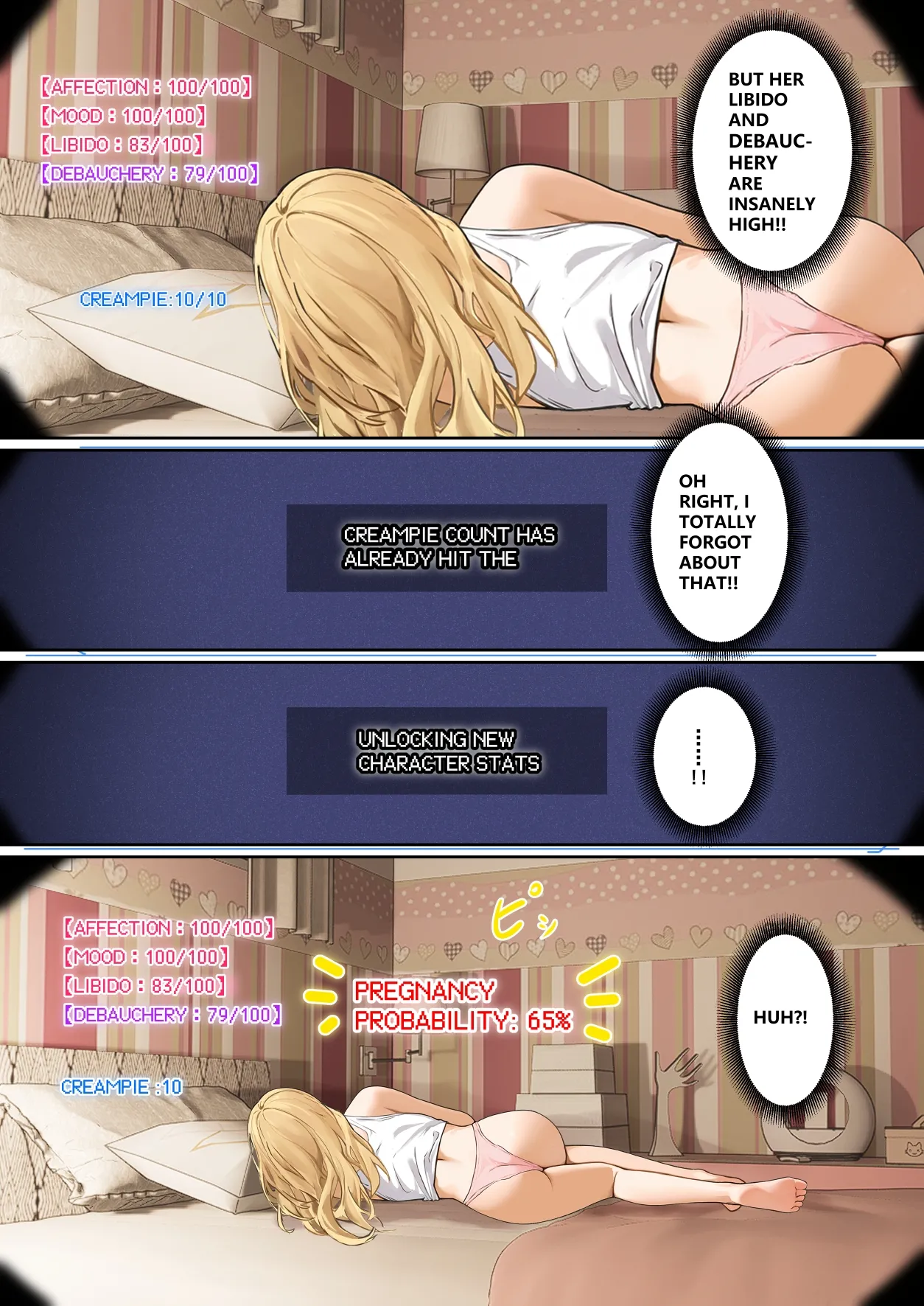My AR glasses can see various stats about my foster sister?! Chapter 1 - page 150