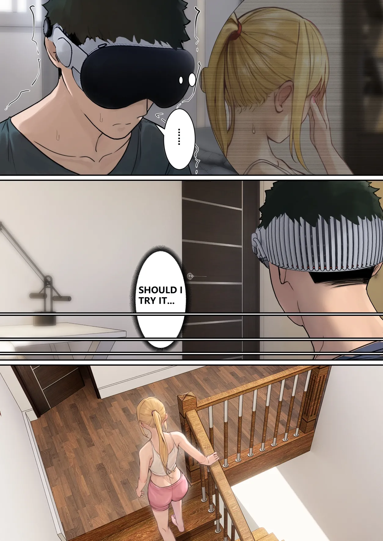 My AR glasses can see various stats about my foster sister?! Chapter 1 - page 16