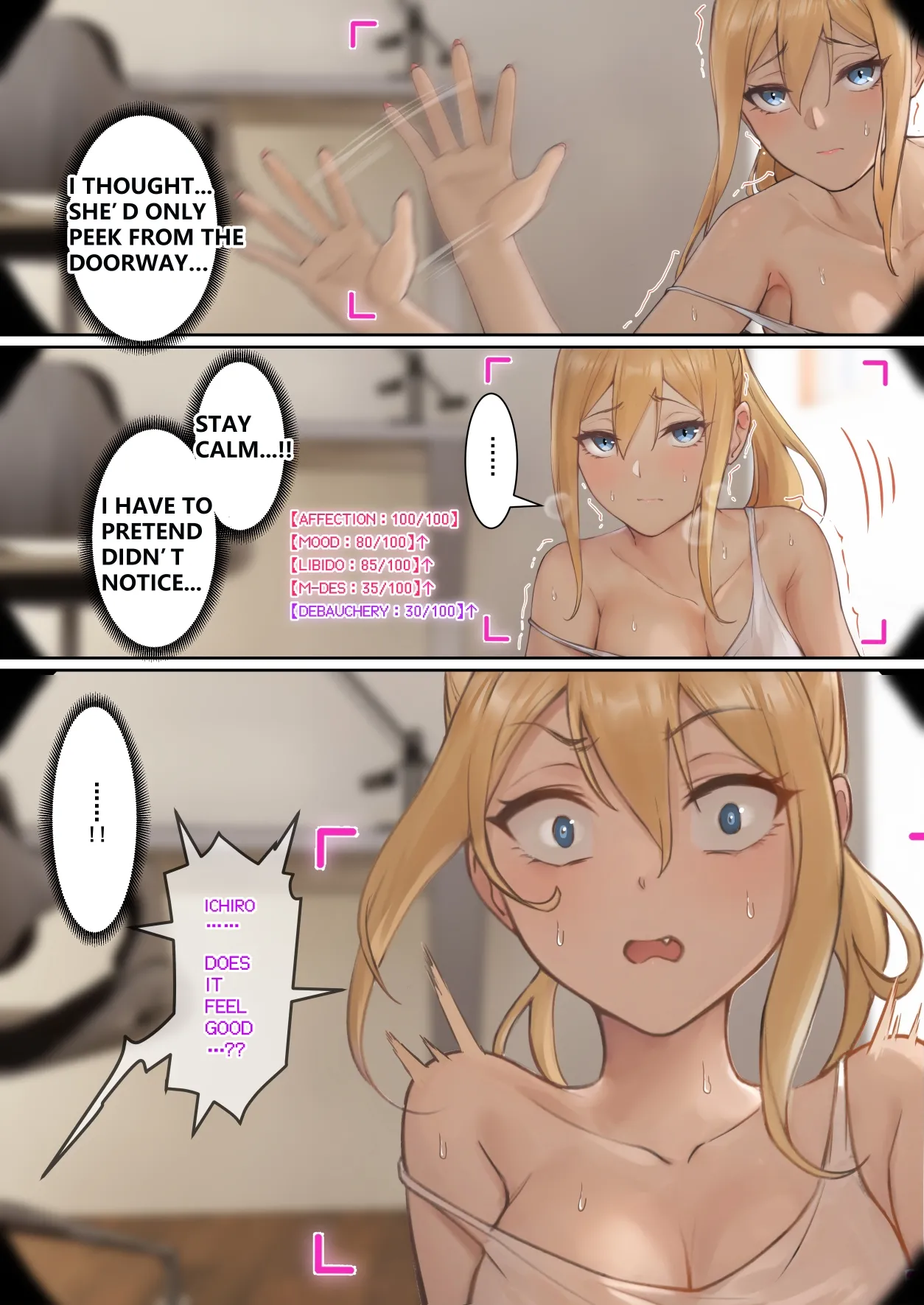 My AR glasses can see various stats about my foster sister?! Chapter 1 - page 21