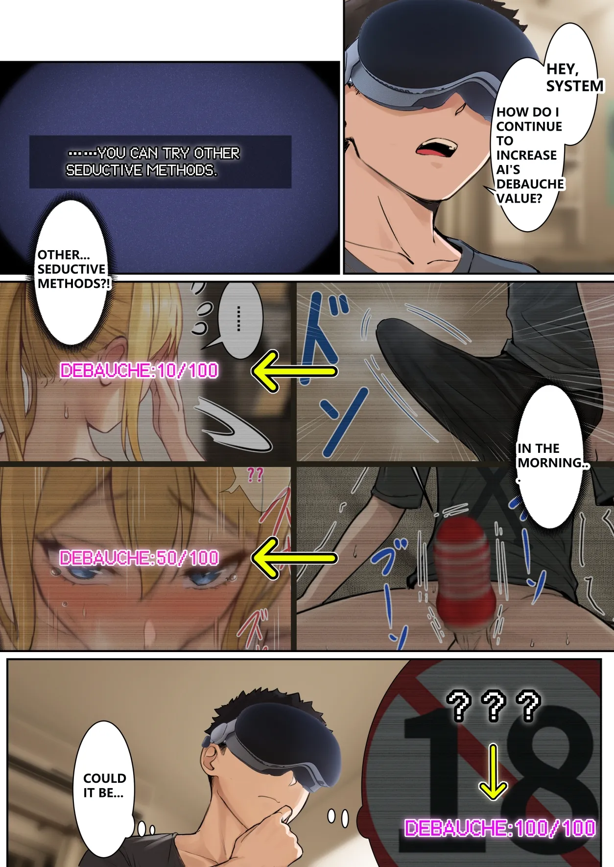 My AR glasses can see various stats about my foster sister?! Chapter 1 - page 40