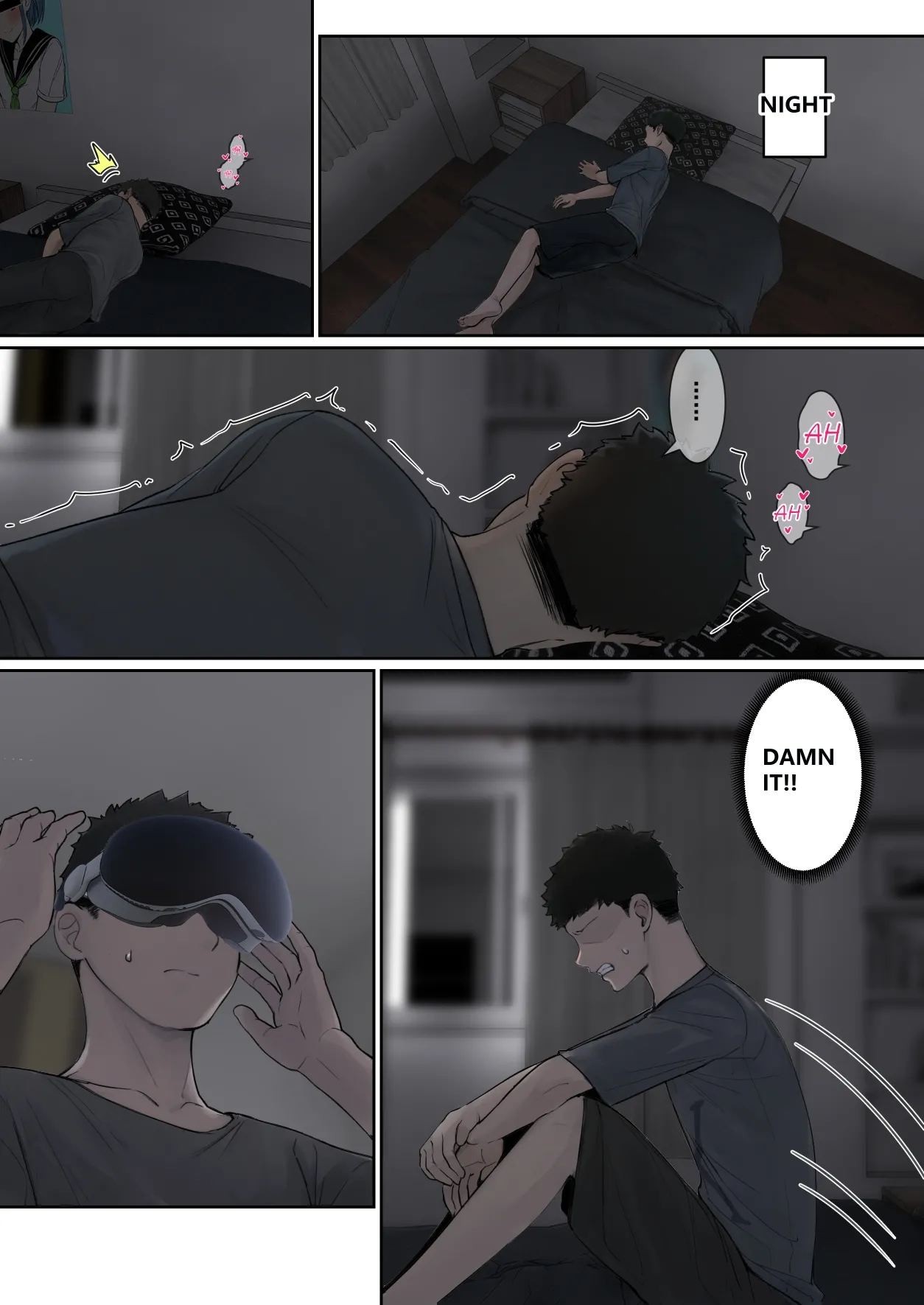 My AR glasses can see various stats about my foster sister?! Chapter 1 - page 7